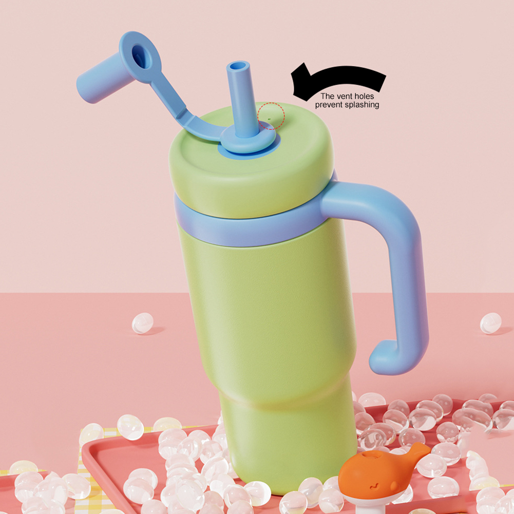 24oz Stainless Steel Whale Fou - Stainless Steel Straw recension och pris
