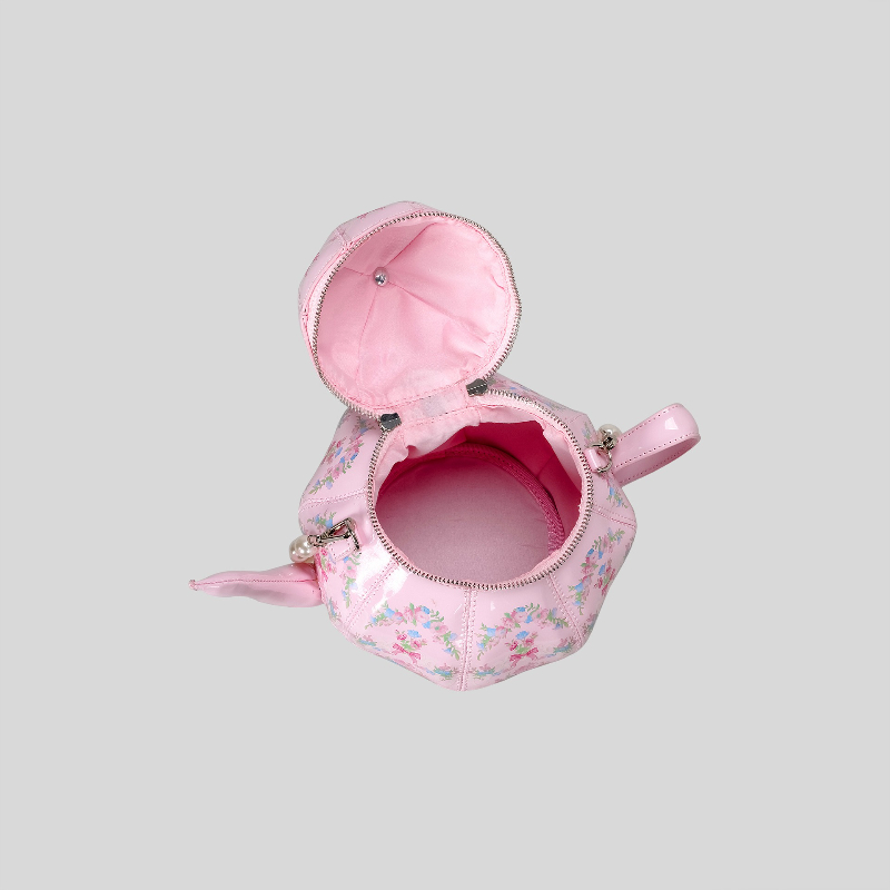 Pearl Chain Teapot Crossbody B - Linen Bag Bulk recension och pris