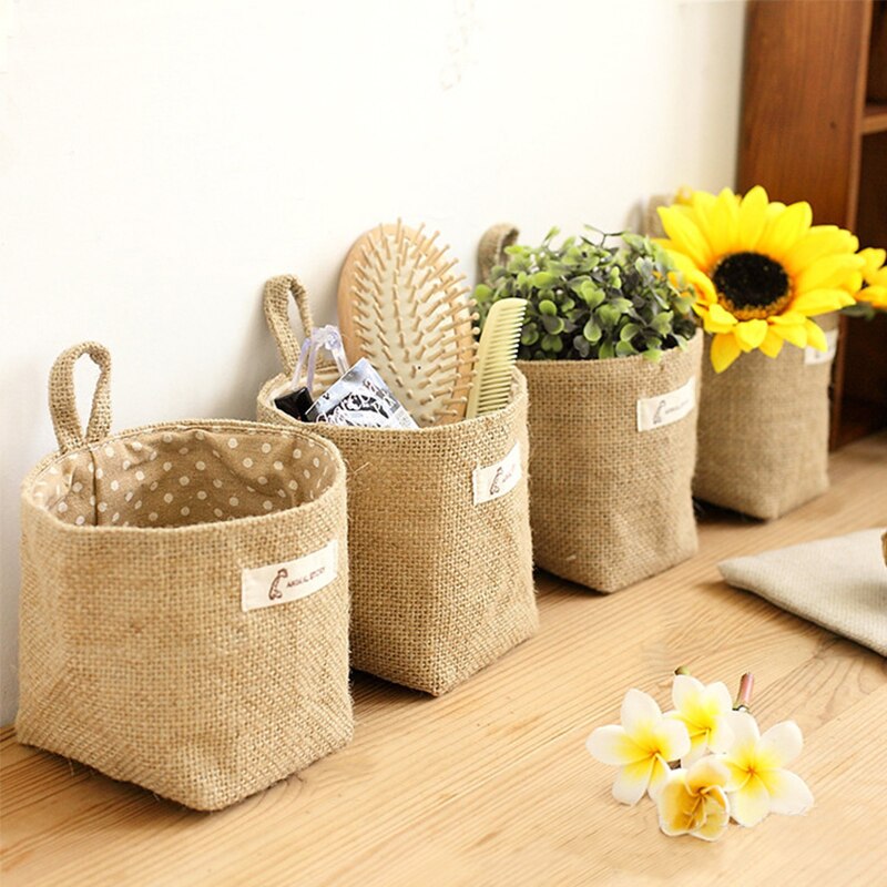 Nordic Style Small Hanging Wal - Linen Bag Bulk recension och pris