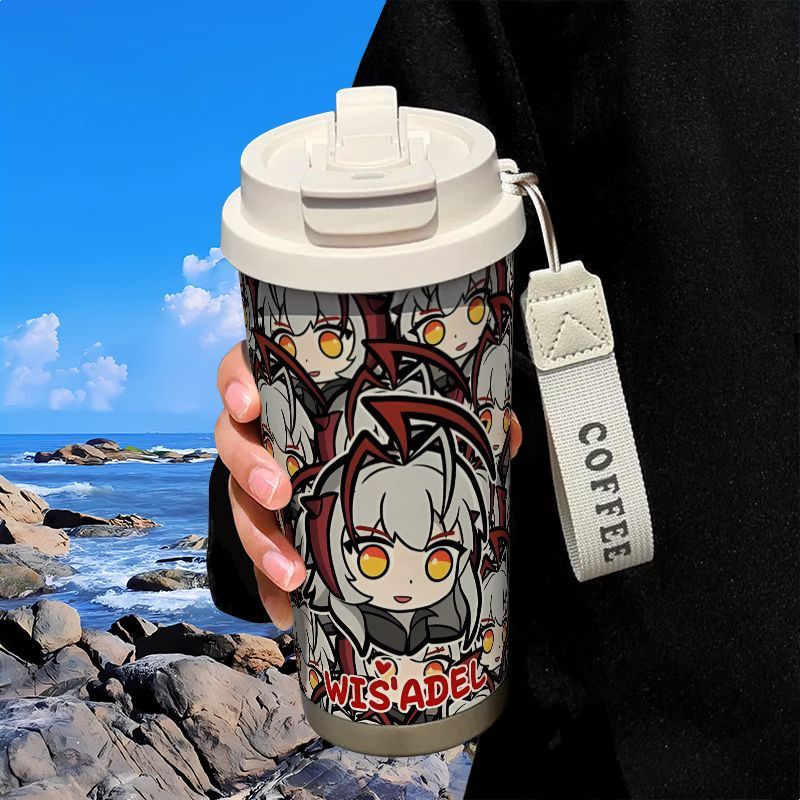 520ml Cute Creative Water Bott - Stainless Steel Straw recension och pris
