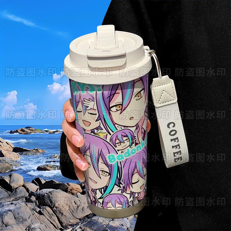 520ml Cute Creative Water Bott - Stainless Steel Straw recension och pris