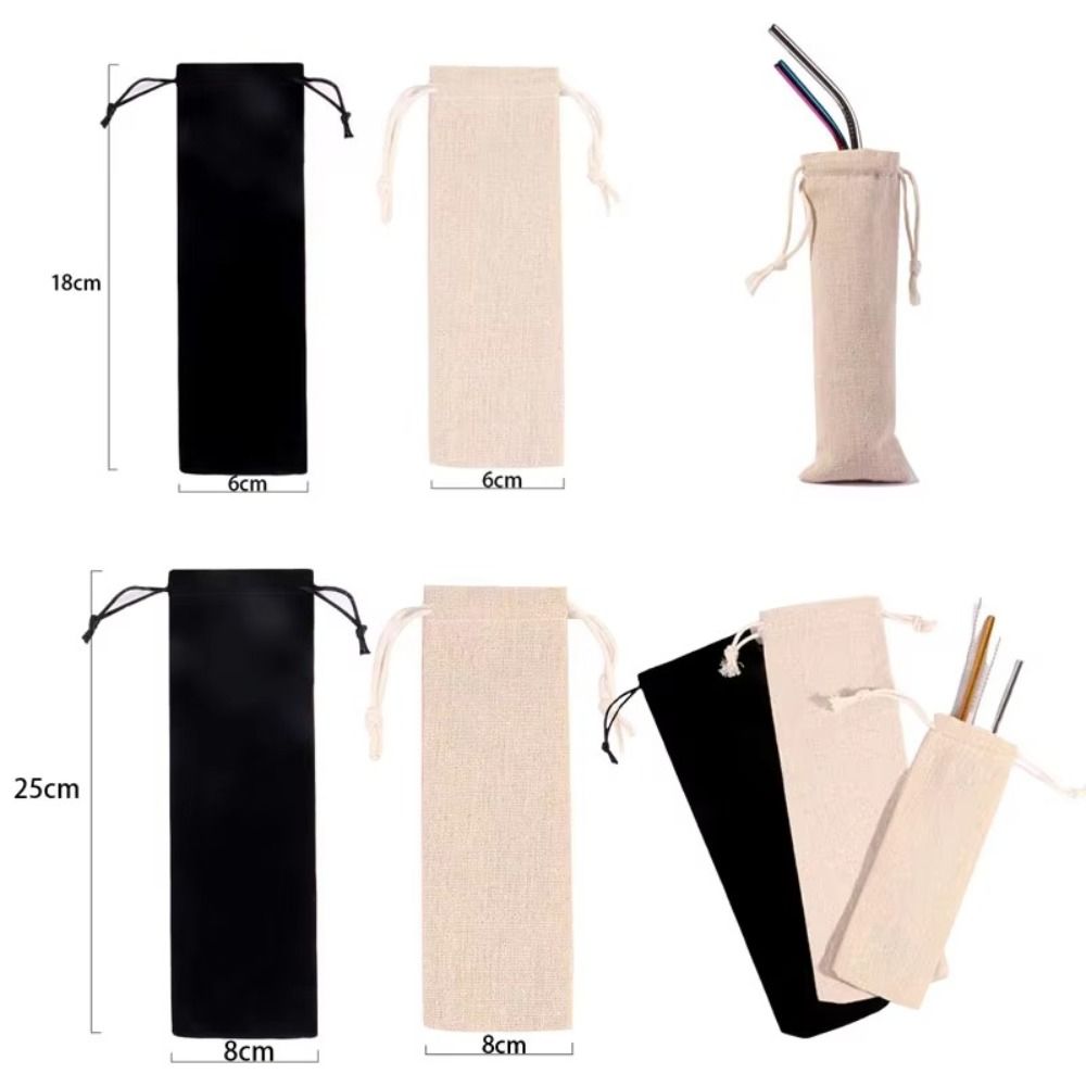 Multi-functional Cotton Linen  - Linen Bag Bulk recension och pris