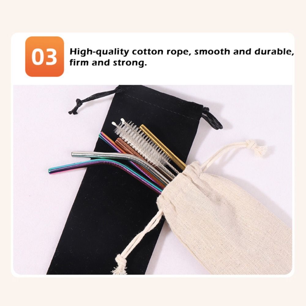 Multi-functional Cotton Linen  - Linen Bag Bulk recension och pris